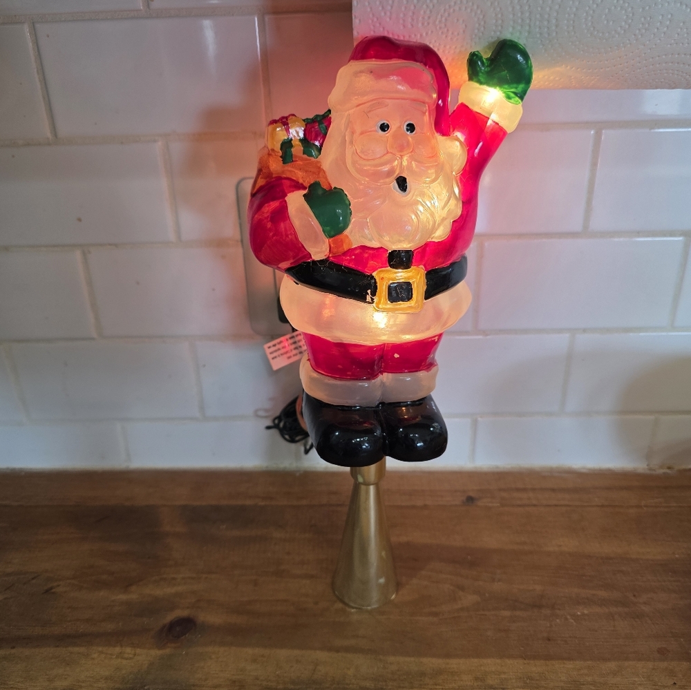 Festive Santa Claus Holiday Light